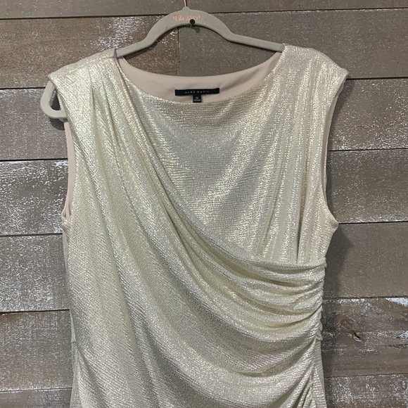 Alex Marie shimmery formal full length dress size 12 - Picture 2 of 12